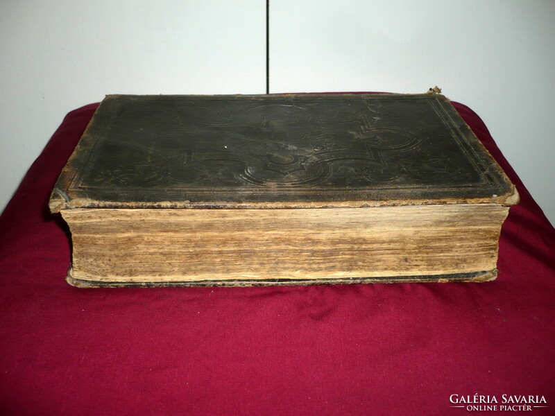 Bibkia Sacra, Bibli Ematá, Bákona, 1859, antik Szlovák nyelvű biblia