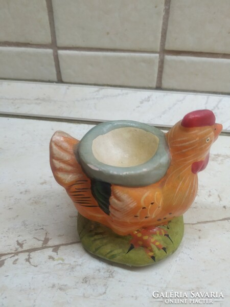 Ceramic rooster egg holder for sale!