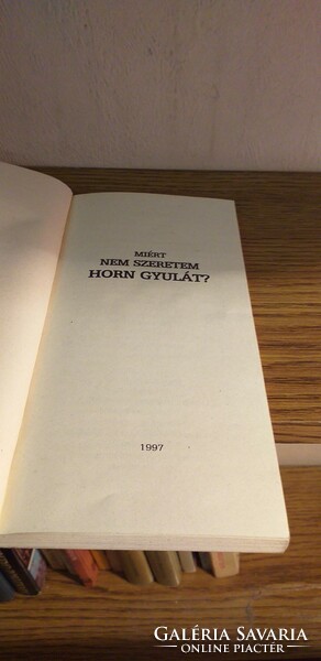 Végh antal - why don't I like horn gyula?