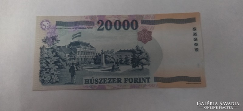 Ritka 20000 forint bankjegy  2007 GC szép Patika állapotban van gyűjtői darabok!