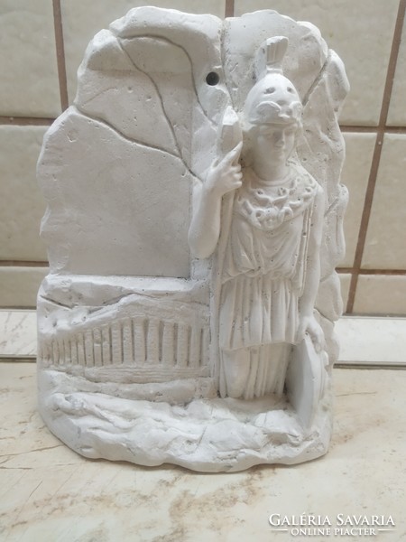 Roman soldier plaster statue fireplace or other decoration suitable for interior for sale!