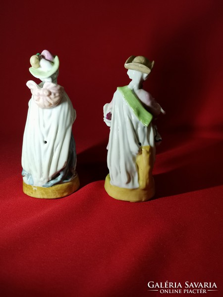 1870-1880 Elbogen porcelain figurine pair!