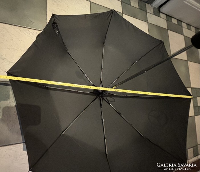 Eredeti MERCEDES-BENZ esernyő ÚJ Állapotban! Összecsukva 29 cm  nyitva 97 cm ERŐS RUGÓS VÁZ!