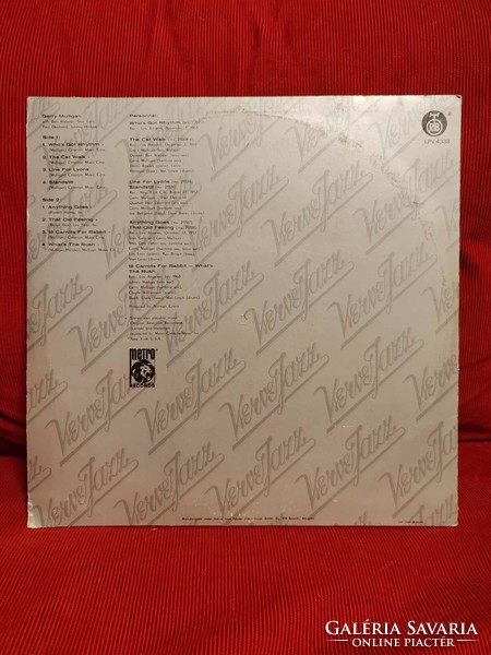 Gerry Mulligan lemez LP Bakelit Vynil