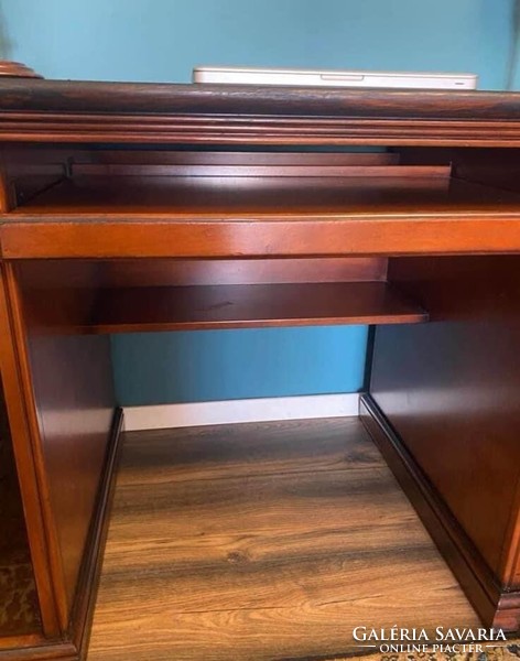 Coffee table made of solid mahogany