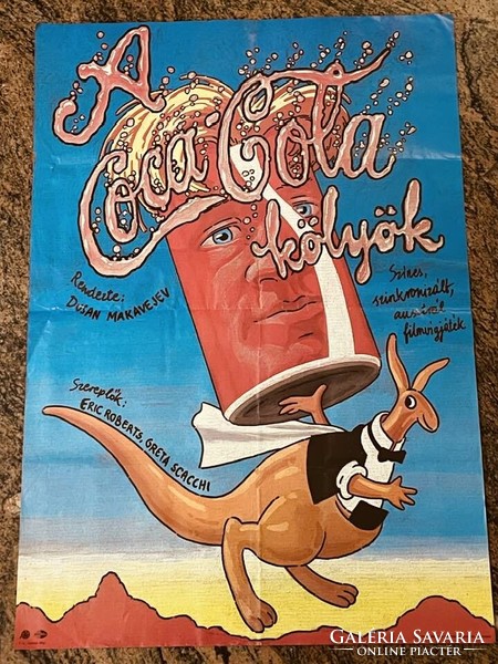 The coca cola kid, original movie poster, movie poster,