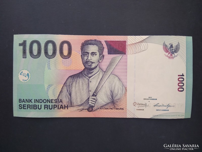 Indonesia 1000 rupiah 2011 unc