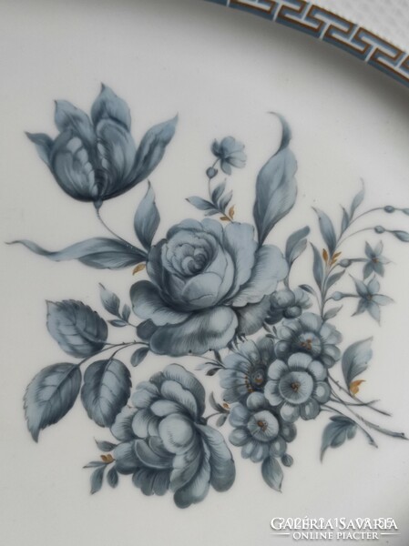 Huge hand-painted nymphenburg decorative bowl