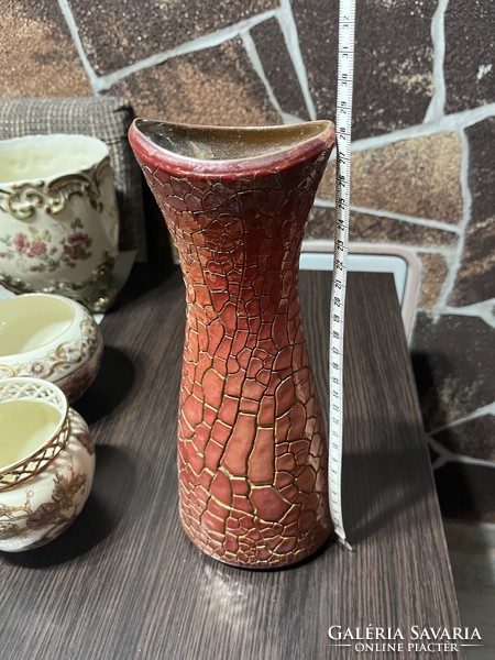 Zsolnay's oxblood vase is flawless