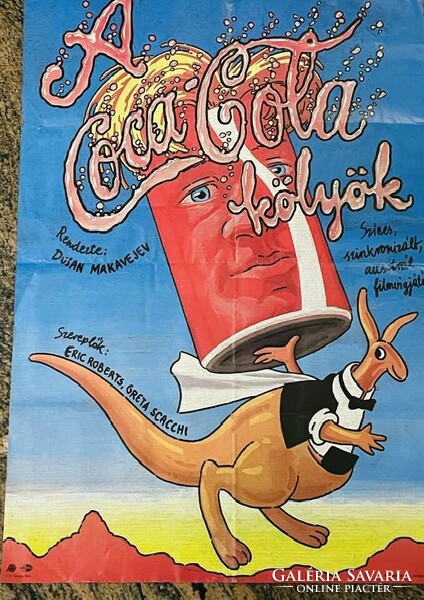 The coca cola kid, original movie poster, movie poster,