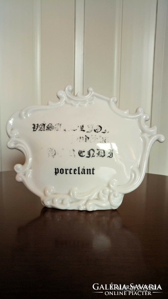 Herendi porcelán barokk jel