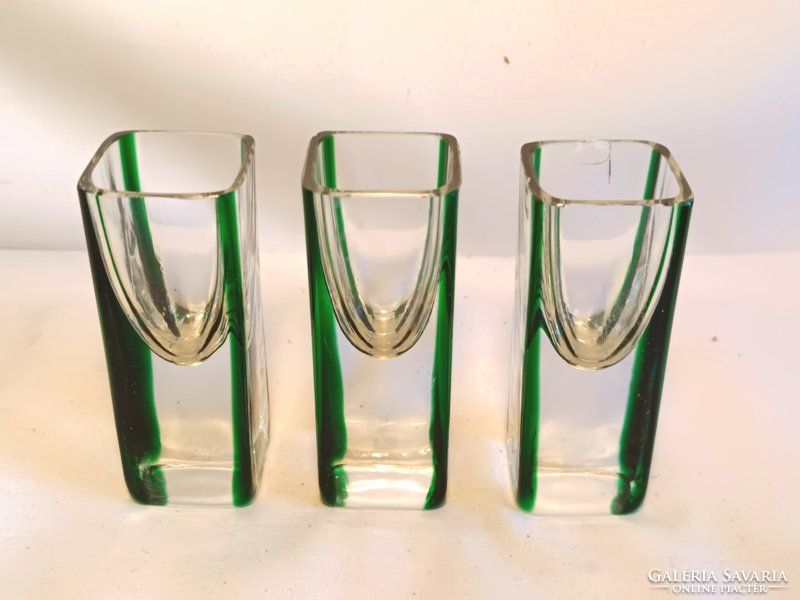 Art deco liqueur glasses