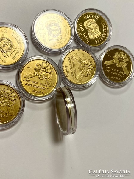100 HUF commemorative coin in capsule 1998 for the 150th anniversary of the 1848-49 freedom struggle