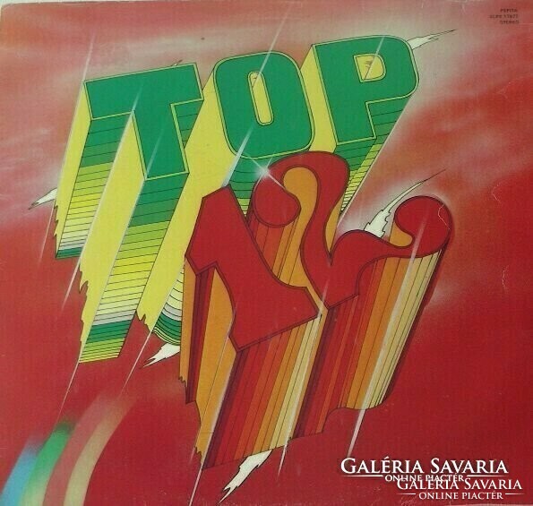 Various ‎– Top 12 LP bakelit lemez