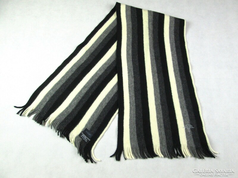 Original joop! (135cm x 30cm) men's striped woolen scarf