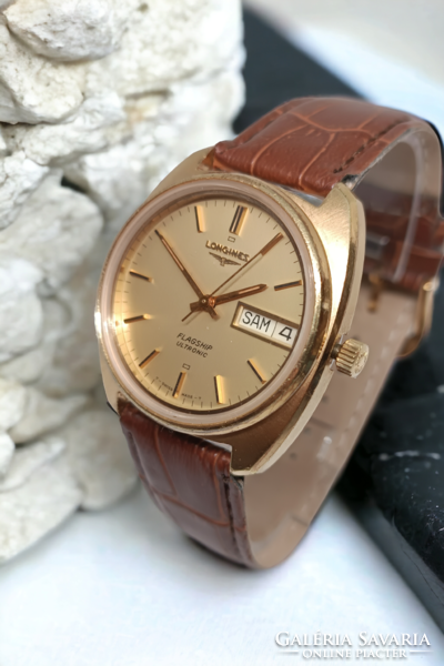 Longines flagship ultronic tuning fork watch in beautiful condition
