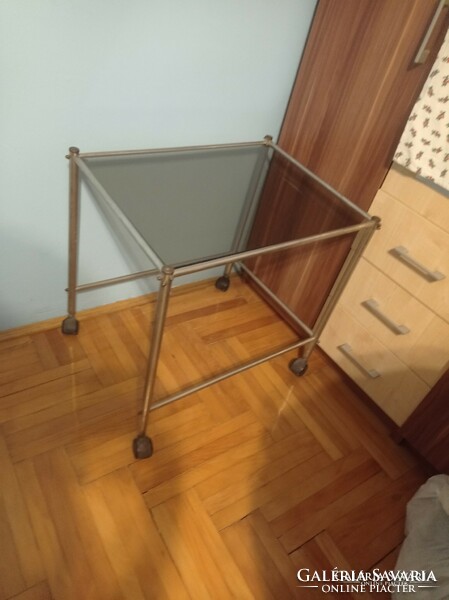 Reduced price! Brown glass trolley