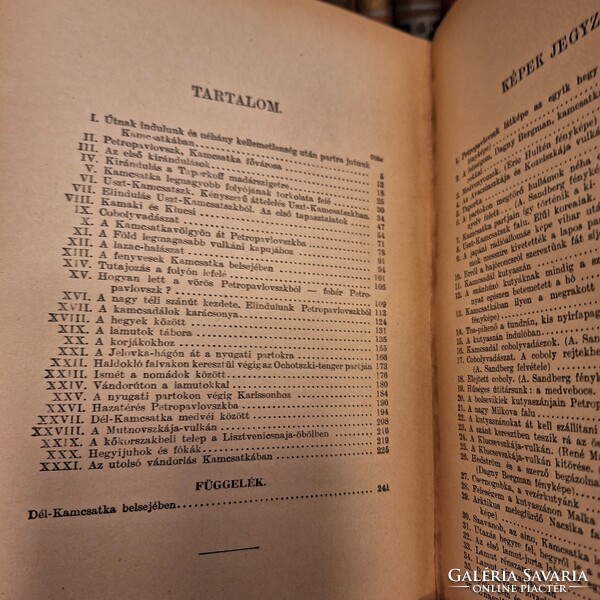 1930  BERGMAN:KAMCSATKA ŐSNÉPEI,VADÁLLATAI ÉS TŰZHÁNYÓI KÖZT   MAGYAR FÖLDRAJZI TÁRSASÁG KÖNYVTÁRA