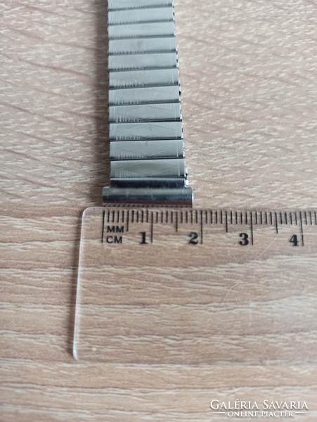 Flexible steel watch strap (18 mm)