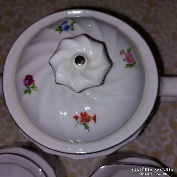 Zsolnay, antik teás porcelán