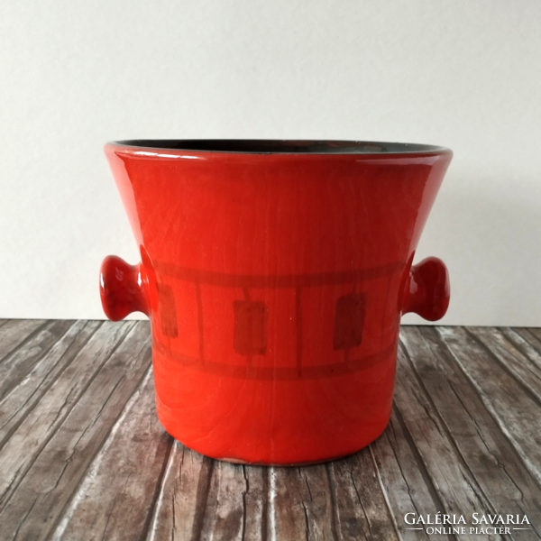 Retro marked craftsman ceramic pot