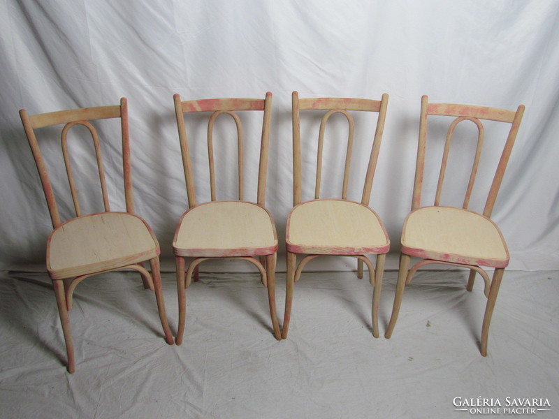 4 antique thonet chairs (polished, restored)