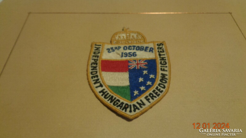 1956- Australian badge, 8 cm, given to the Hungarian freedom fighters fleeing there