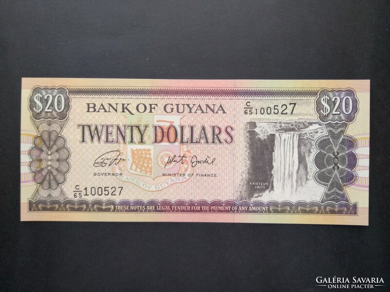 Guyana 20 Dollars 2018 Unc