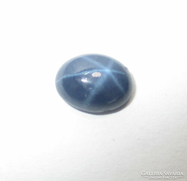 Star sapphire, dark blue 1.9 ct