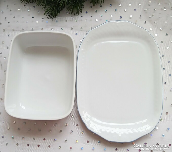 German porcelain butter dish 14x20x5.5cm