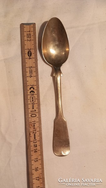 Old teaspoon, with an interesting mark (maybe silver?)
