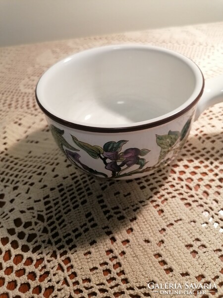 Villeroy and boch botanica fondue pot with handle