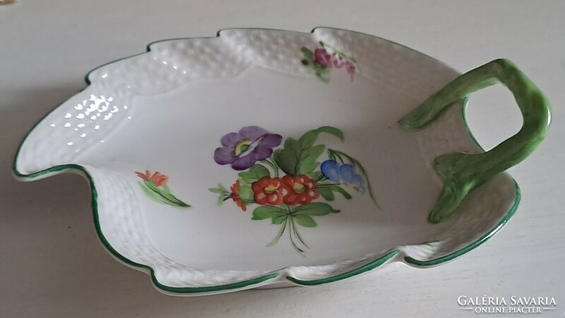 Immaculate Herend porcelain bowl, table center 15 cm