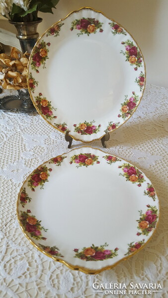 Beautiful, royal albert old country roses large serving plate 2 pcs.