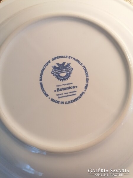 Villeroy and boch botanica valeriana officinalis deep plate 22 cm reserved for Terezbacsi user