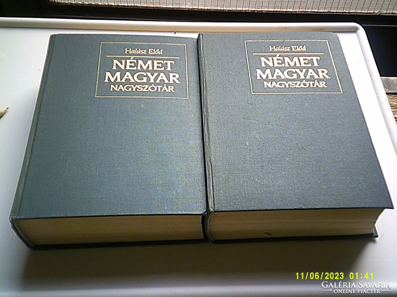 German-Hungarian academic dictionary i-ii. (Predecessor Halász, 1992)