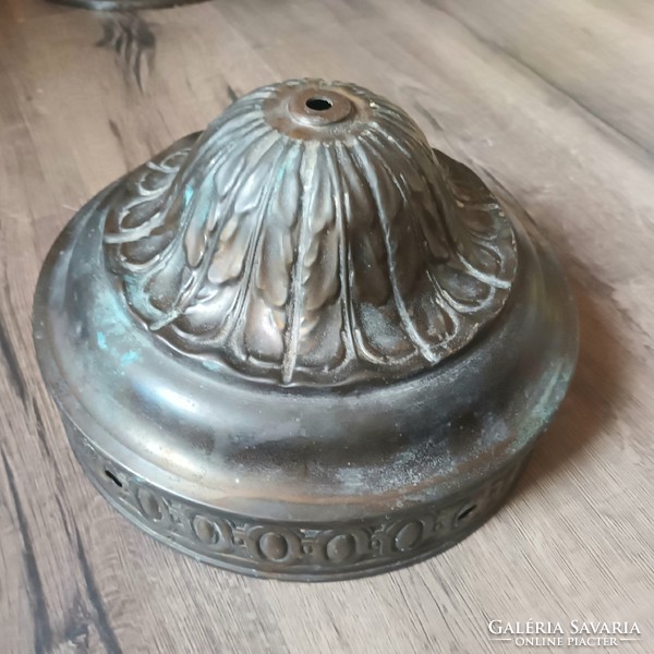 Antique bronze lamp shade/ceiling