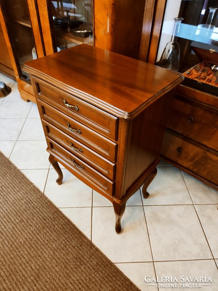 Antique small chest of drawers with four drawers in nice and stable condition