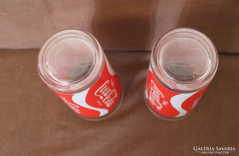 2 db régi német Coca-colás pohár