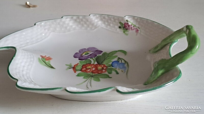 Immaculate Herend porcelain bowl, table center 15 cm