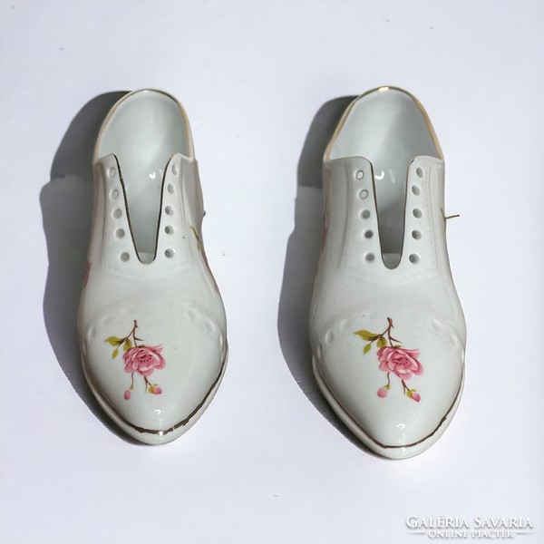 Retro, vintage Romanian porcelain slippers 