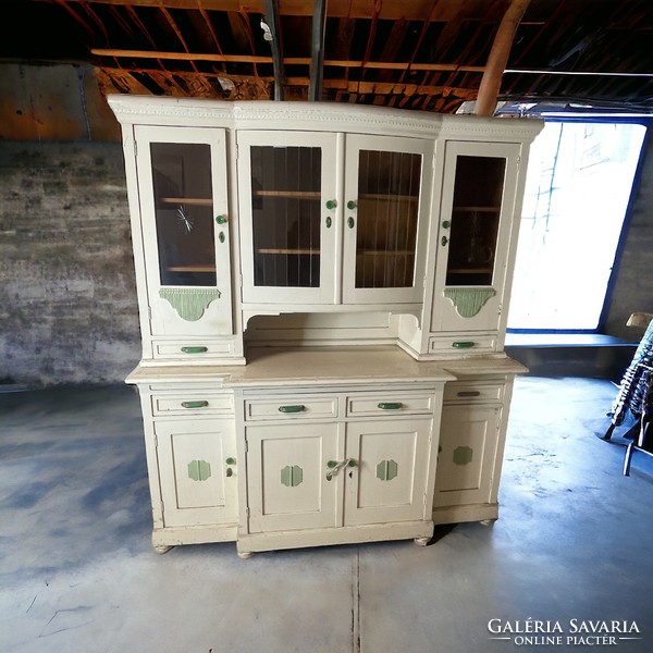 Vintage kitchen cabinet, display cabinet, sideboard
