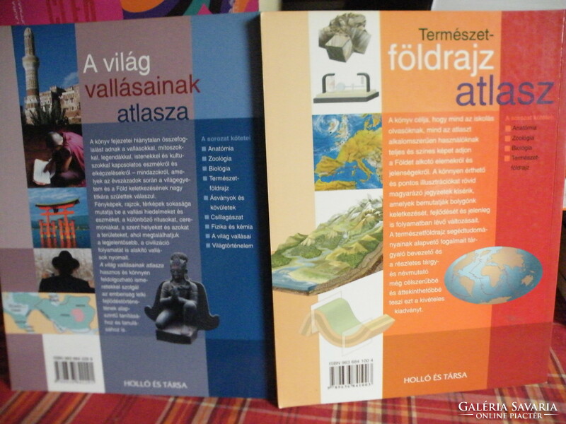 Antonio tello: an atlas of the world's religions; zsuzsa josé tola-vincze: natural geography atlas