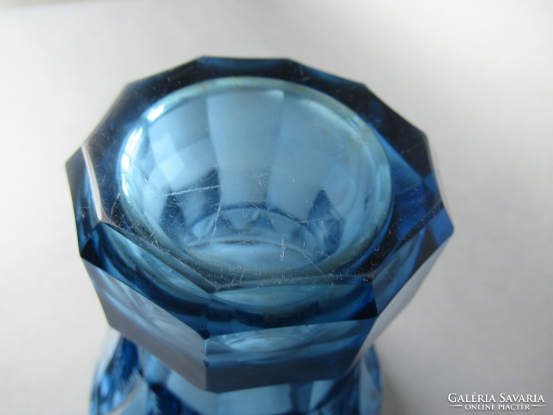 Antique, art deco glass vase (Czech, around 1920-1930)