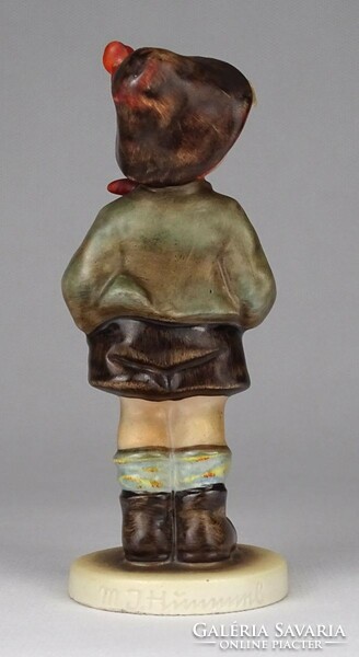 1Q322 old hat boy hummel porcelain figure 13 cm