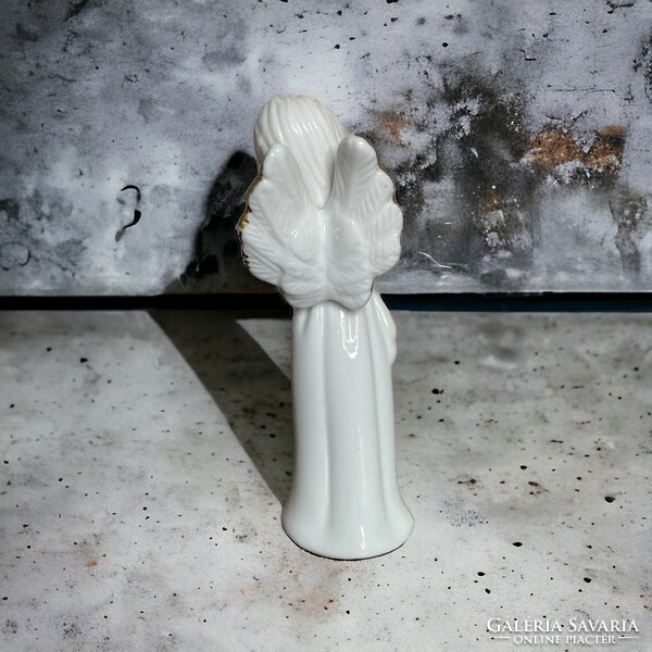 Retro, vintage design porcelain angel statue