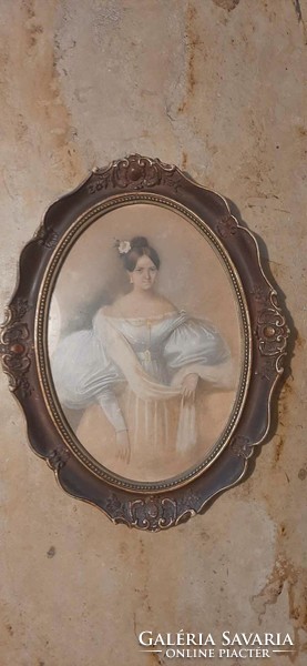 Miklós Barabás: female portrait