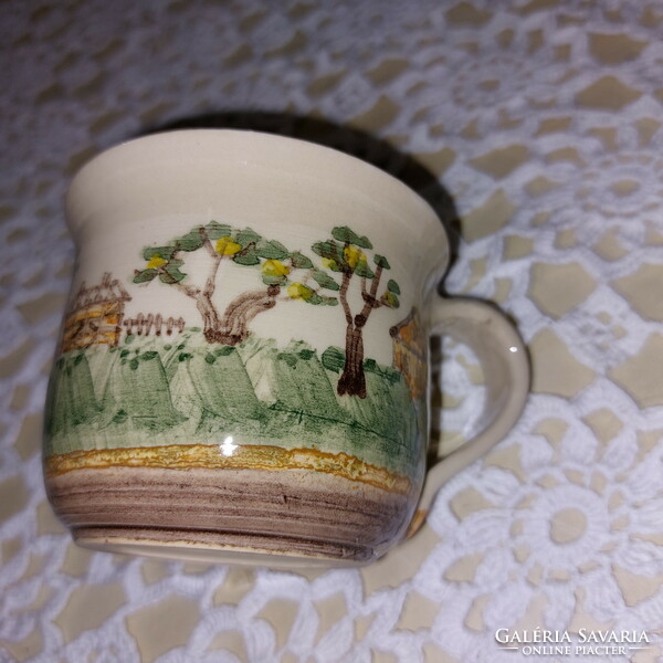 Rural, scenic, beautiful cup, glass, mug