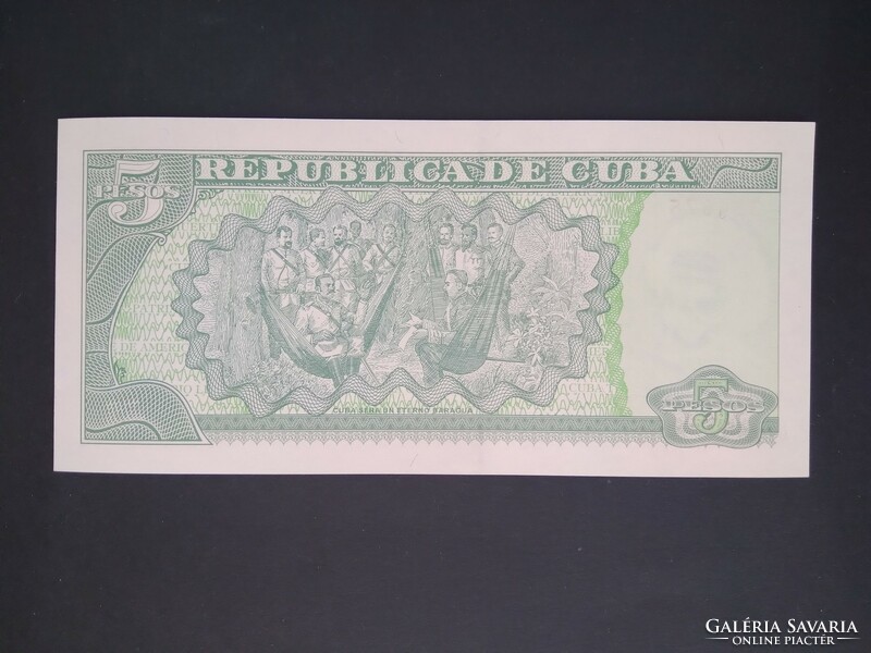 Kuba 5 Pesos 2019 Unc