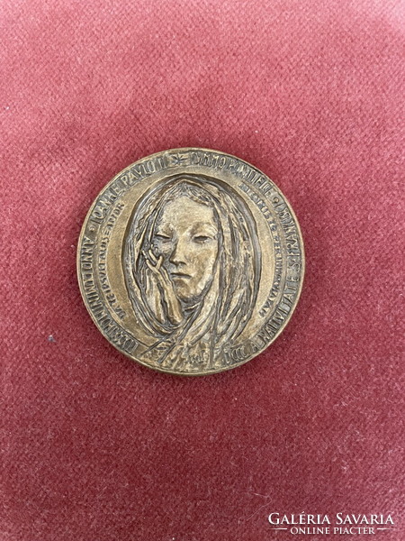 Bronze medal of S.Maximilianus Maria Kolbe